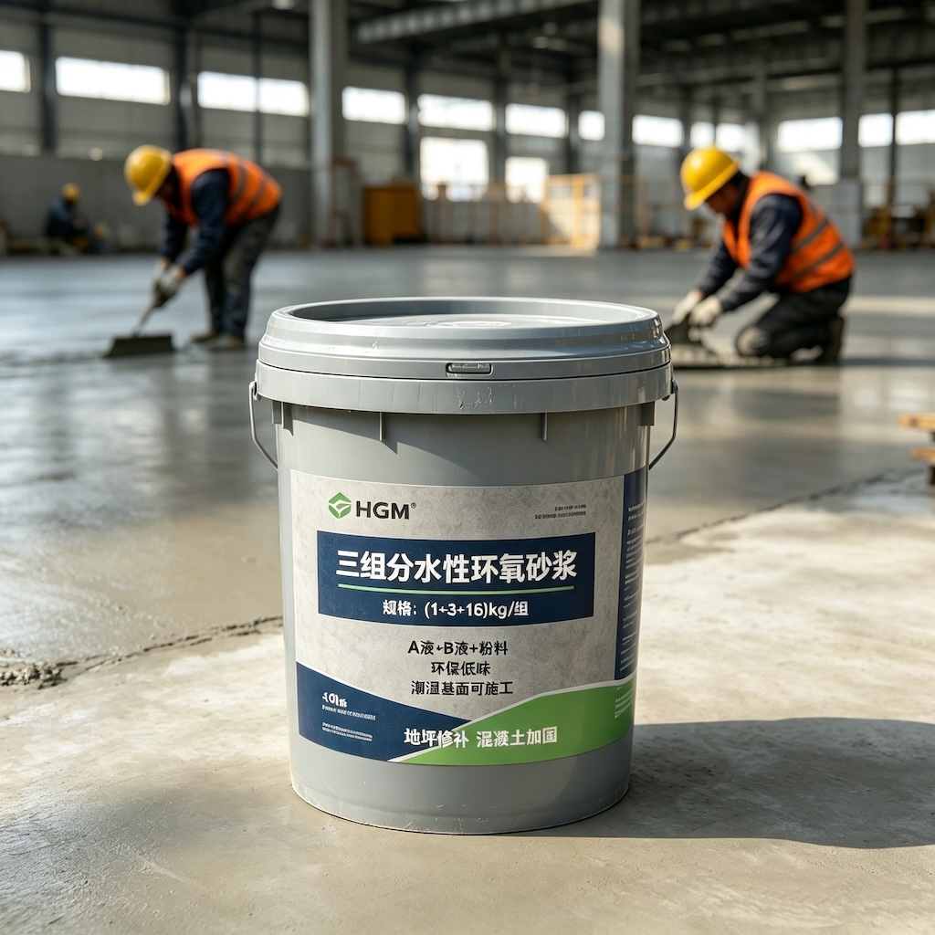 寻乌三组份水性环氧砂浆